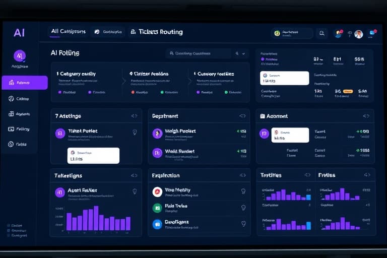 Smart Ticket Routing Dashboard
